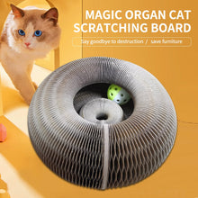 Load image into Gallery viewer, Round Corrugated Cats Interactive Toys
